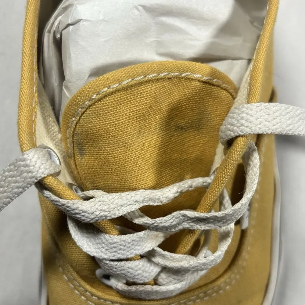 Vans Yellow Canvas Sneakers Women’s 5.5 / Men’s 4
